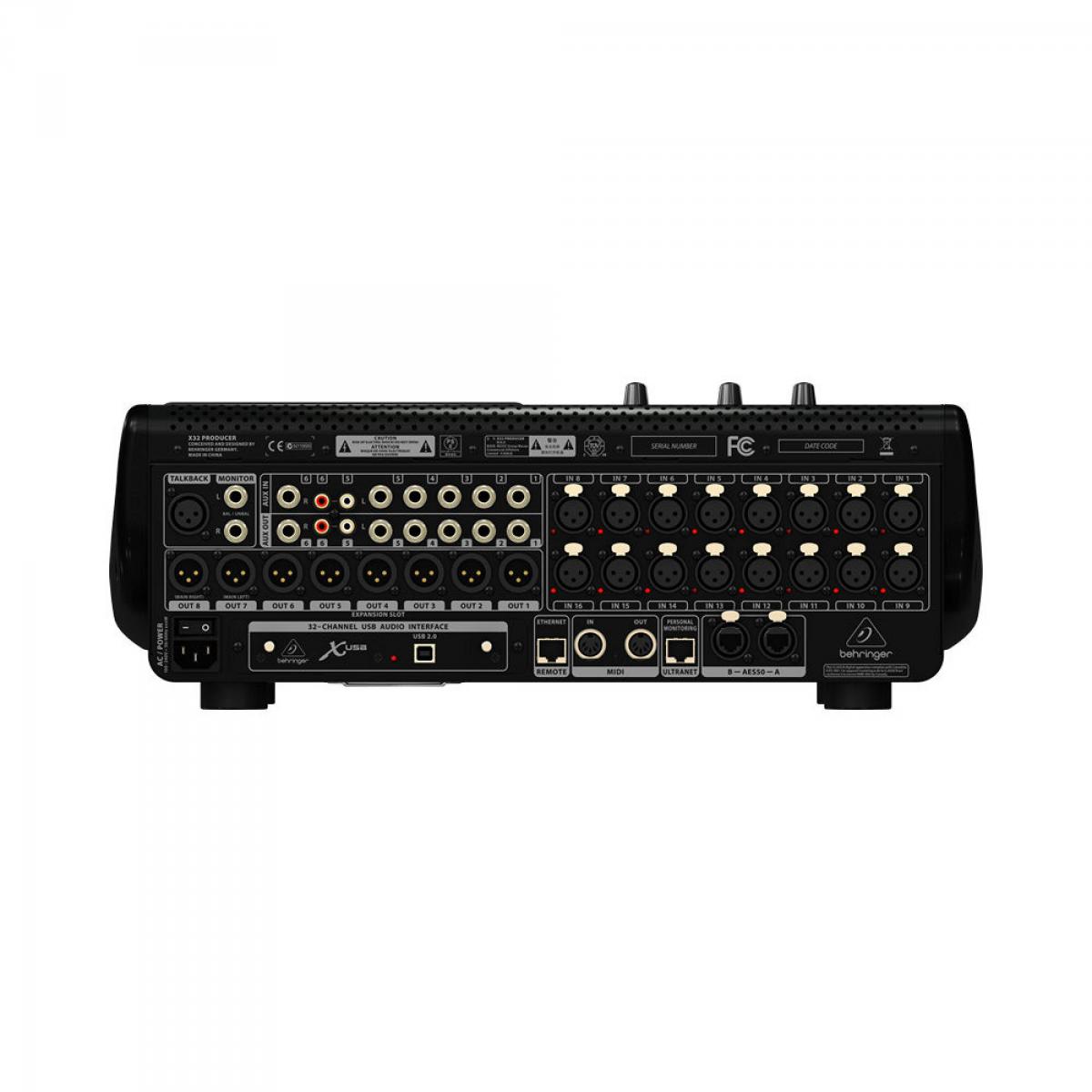 Mixer Digital BEHRINGER X32 Producer 16c - Mundomax
