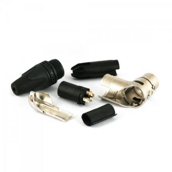 Conector XLR Fêmea 3 Pólos NC3FRX Niquelado NEUTRIK por 49,99 à vista no boleto/pix ou parcele em até 1x sem juros. Compre na loja Mundomax!