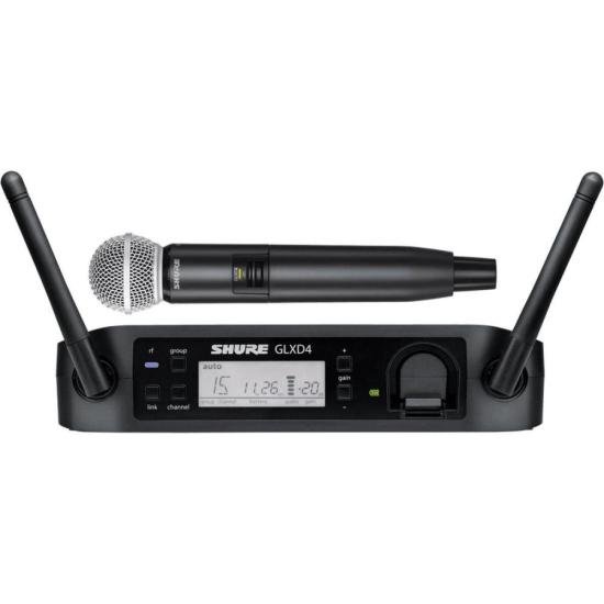 Sistema SHURE GLXD24BR/SM58 Dig Mao (54560)