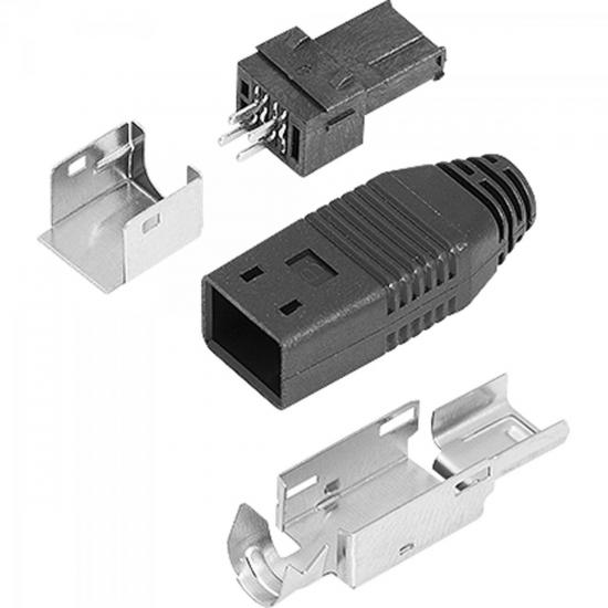Mini Adaptador USB 4 Pinos CN0788 Preto/Prata CONNFLY por 12,90 à vista no boleto/pix ou parcele em até 1x sem juros. Compre na loja Mundomax!