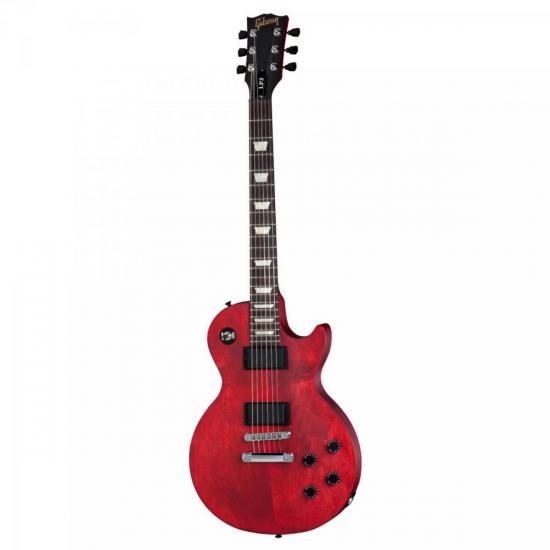 Guitarra GIBSON LP J Series Bag Cherry Satin por 0,00 à vista no boleto/pix ou parcele em até 1x sem juros. Compre na loja Mundomax!