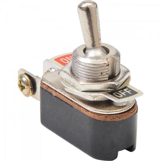 Chave On/Off 2 Polos CHVS0005 10A 125VAC / 6A 250VAC GENÉRICO (54696)