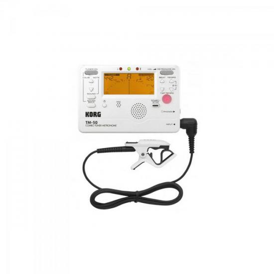 Metronomo e Afinador Korg TM 50C PW (54704)