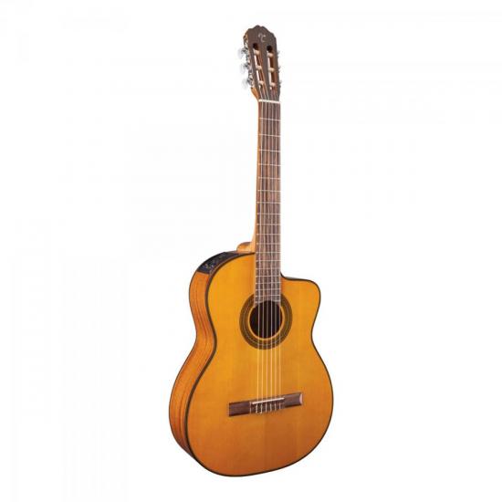 Violão Eletroacústico Takamine GC1CE Nylon Natural por 2.999,00 à vista no boleto/pix ou parcele em até 12x sem juros. Compre na loja Mundomax!