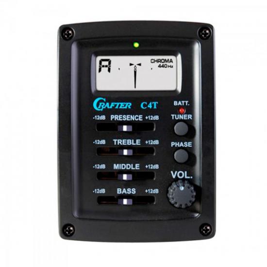 Violão CRAFTER HTC21 EQ/S com bag Cedro por 0,00 à vista no boleto/pix ou parcele em até 1x sem juros. Compre na loja Mundomax!