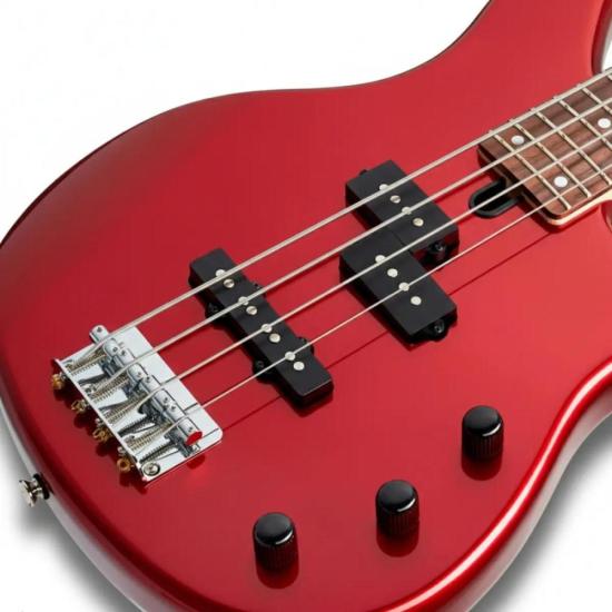 Contrabaixo Yamaha TRBX174 Passivo 4 Cordas Vermelho Metálico por 1.999,00 à vista no boleto/pix ou parcele em até 12x sem juros. Compre na loja Mundomax!