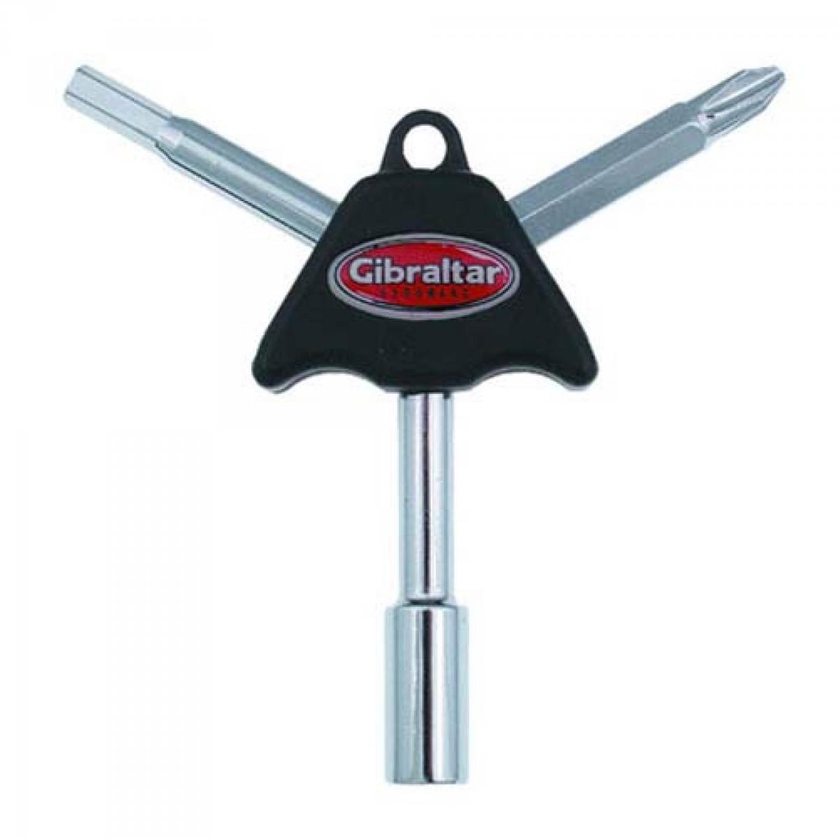 Chave de Afinação GIBRALTAR Tripla GTK - Mundomax