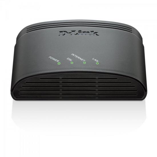 Modem ADSL2+ 100Mbps DSL2500E/BRII Preto D-LINK por 0,00 à vista no boleto/pix ou parcele em até 1x sem juros. Compre na loja Mundomax!