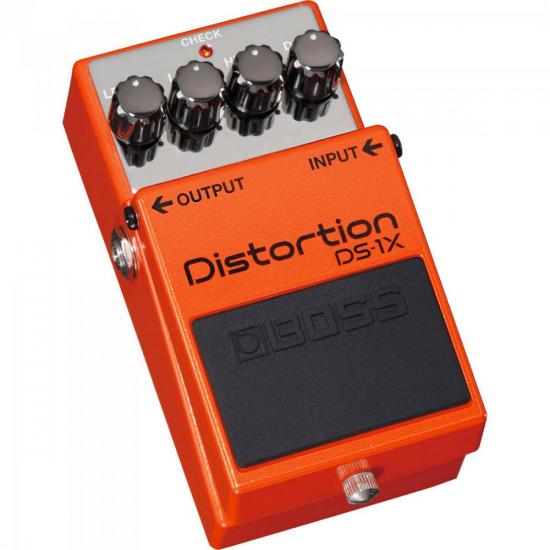 Pedal de Efeitos DISTORTION DS-1X Laranja BOSS por 0,00 à vista no boleto/pix ou parcele em até 1x sem juros. Compre na loja Mundomax!