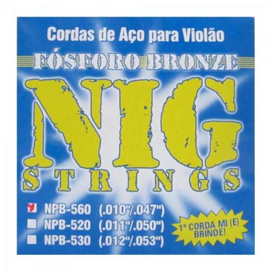 Encordoamento Para Violão N5601 NIG por 0,00 à vista no boleto/pix ou parcele em até 1x sem juros. Compre na loja Mundomax!