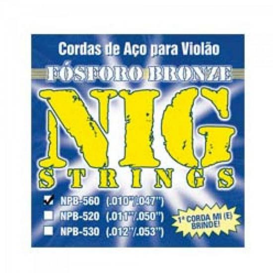 Encordoamento Para Violão N5602 NIG por 0,00 à vista no boleto/pix ou parcele em até 1x sem juros. Compre na loja Mundomax!