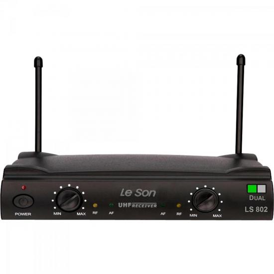 Microfone Sem Fio LS802HT/HT Preto LESON por 0,00 à vista no boleto/pix ou parcele em até 1x sem juros. Compre na loja Mundomax!