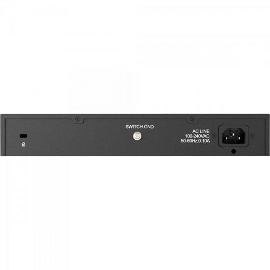 Switch Fast 24 Portas 100Mbps DES-1024D Preto D-LINK por 326,90 à vista no boleto/pix ou parcele em até 10x sem juros. Compre na loja Mundomax!