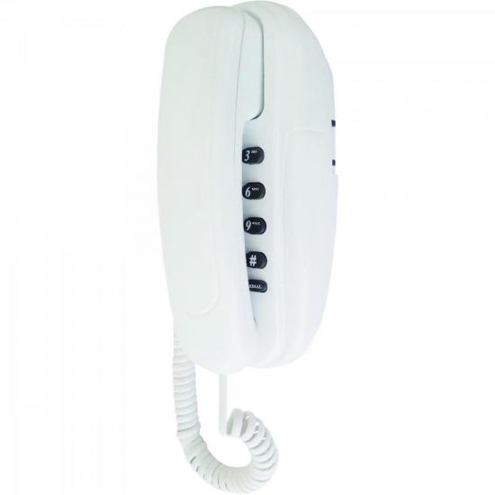 Telefone Central Portaria DEDICADO Branco UNITEL por 0,00 à vista no boleto/pix ou parcele em até 1x sem juros. Compre na loja Mundomax!
