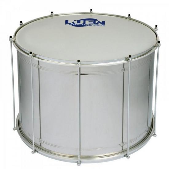 Surdo ARO CHAPA ALUMINIO 45x20\" Cromado LUEN por 0,00 à vista no boleto/pix ou parcele em até 1x sem juros. Compre na loja Mundomax!