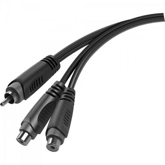 Cabo de Áudio Hayonik Linha Player RCA (M) X 2RCA (F) 20cm Preto por 0,00 à vista no boleto/pix ou parcele em até 1x sem juros. Compre na loja Mundomax!