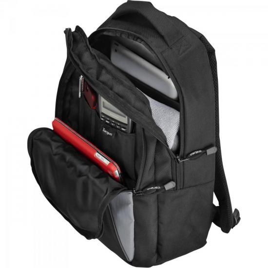 Mochila Notebook 16\" Ultralight II TSB516US Preta e Cinza TARGUS por 0,00 à vista no boleto/pix ou parcele em até 1x sem juros. Compre na loja Mundomax!