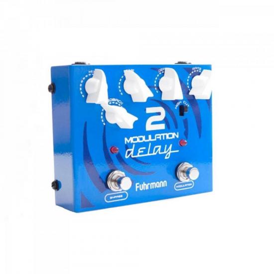 Pedal de Efeitos FUHRMANN MD02 Azul por 482,90 à vista no boleto/pix ou parcele em até 10x sem juros. Compre na loja Mundomax!