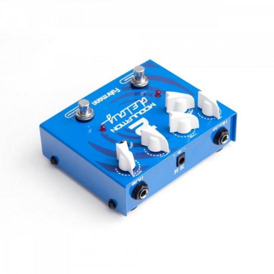Pedal de Efeitos FUHRMANN MD02 Azul por 482,90 à vista no boleto/pix ou parcele em até 10x sem juros. Compre na loja Mundomax!