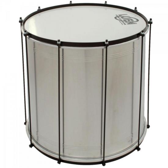 Surdo LUEN 30X14\"Alumin Aro Chapa Pt por 0,00 à vista no boleto/pix ou parcele em até 1x sem juros. Compre na loja Mundomax!