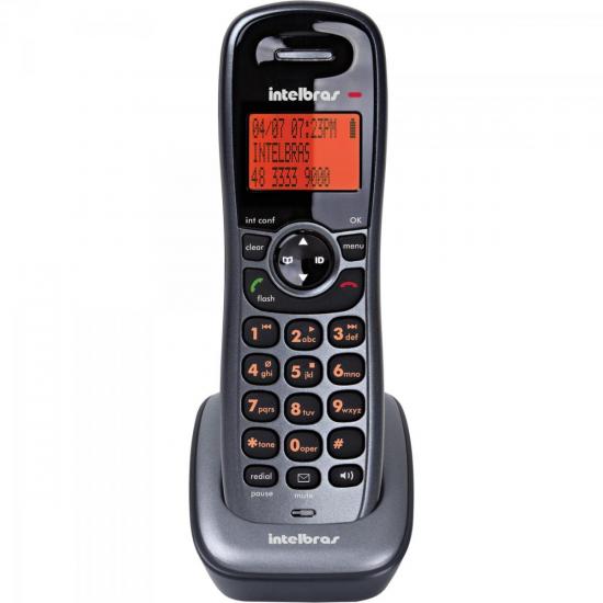 Ramal sem Fio Digital com Identificador de Chamadas TS6121 Cinza por 0,00 à vista no boleto/pix ou parcele em até 1x sem juros. Compre na loja Mundomax!