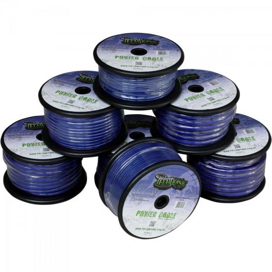 Fio para Módulo de Potência 8,36mm 8AWG Azul TECHNOISE por 0,00 à vista no boleto/pix ou parcele em até 1x sem juros. Compre na loja Mundomax!