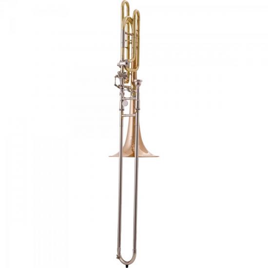 Trombone de Vara Baixo Bb/F/Eb/D HSL-830L Laqueado HARMONICS por 0,00 à vista no boleto/pix ou parcele em até 1x sem juros. Compre na loja Mundomax!