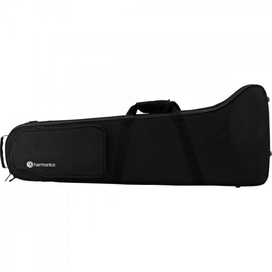 Trombone de Vara Baixo Bb/F/Eb/D HSL-830L Laqueado HARMONICS por 0,00 à vista no boleto/pix ou parcele em até 1x sem juros. Compre na loja Mundomax!