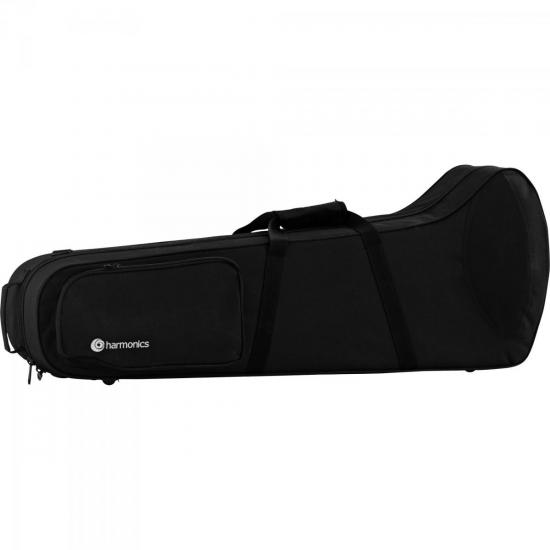 Trombone de Vara Baixo Bb/F/Eb/D HSL-830L Laqueado HARMONICS por 0,00 à vista no boleto/pix ou parcele em até 1x sem juros. Compre na loja Mundomax!