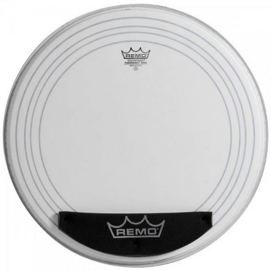 Pele Para Bumbo 20\" Powersonic Porosa PW112000 REMO por 0,00 à vista no boleto/pix ou parcele em até 1x sem juros. Compre na loja Mundomax!