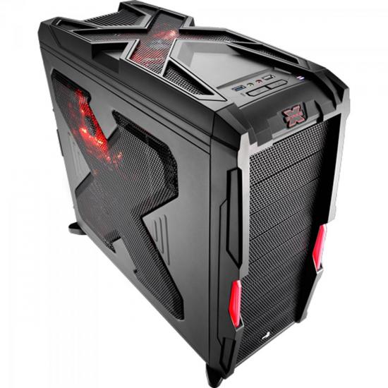 Gabinete Gamer STRIKE X ADVANCE EN58025 Preto AEROCOOL por 0,00 à vista no boleto/pix ou parcele em até 1x sem juros. Compre na loja Mundomax!