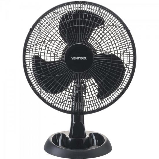 Ventilador de Mesa 30cm 127V ECO Preto VENTISOL por 0,00 à vista no boleto/pix ou parcele em até 1x sem juros. Compre na loja Mundomax!