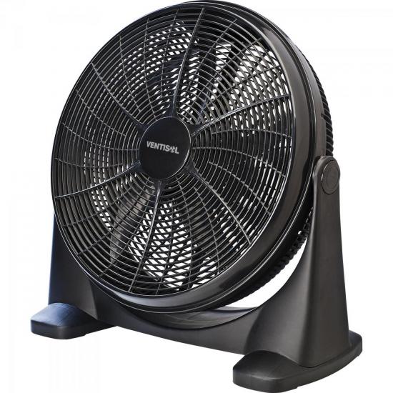 Circulador de Ar 50cm CAA1 220V Preto VENTISOL por 0,00 à vista no boleto/pix ou parcele em até 1x sem juros. Compre na loja Mundomax!