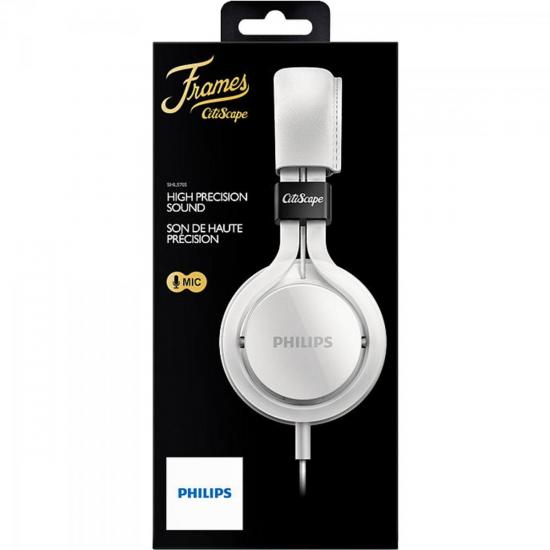 Fone de Ouvido Com Alça Ajustável e Microfone Integrado SHL5705WT/00 por 0,00 à vista no boleto/pix ou parcele em até 1x sem juros. Compre na loja Mundomax!