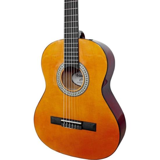 Violão Giannini Start N6 Infantil 36\" Natural por 460,00 à vista no boleto/pix ou parcele em até 10x sem juros. Compre na loja Mundomax!