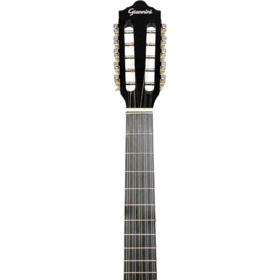 Viola Giannini VS14EQ Eletroacústica Preta por 665,00 à vista no boleto/pix ou parcele em até 10x sem juros. Compre na loja Mundomax!