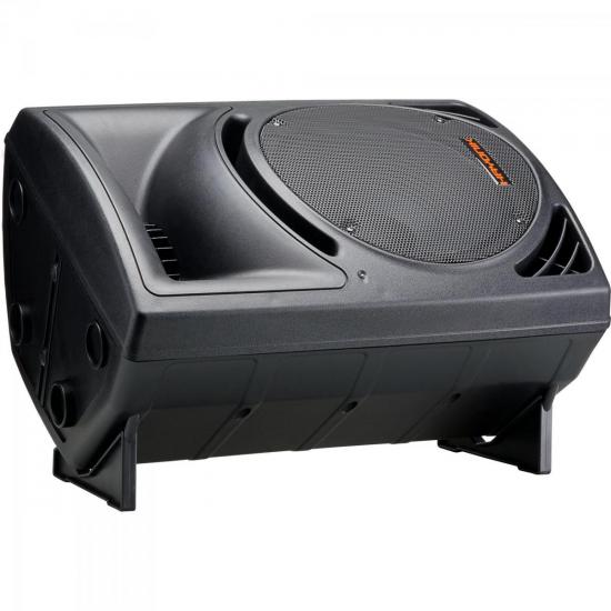 Caixa Acústica Ativa 100W AGILE 12\" Preta HAYONIK por 0,00 à vista no boleto/pix ou parcele em até 1x sem juros. Compre na loja Mundomax!