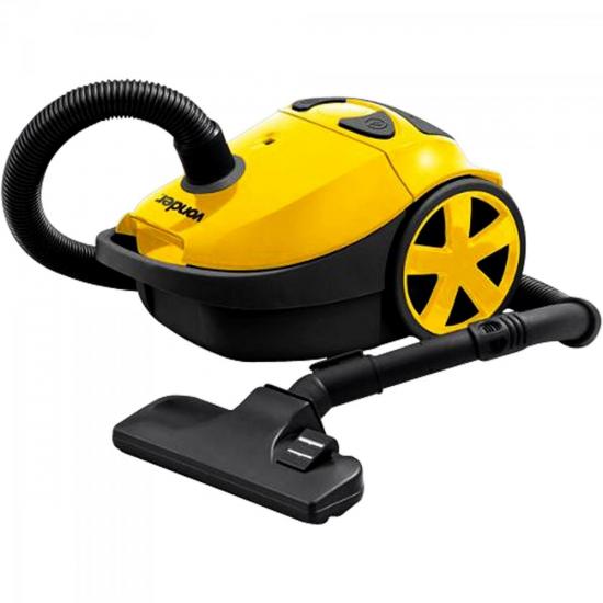 Aspirador de Pó APV1203 Amarelo e Preto VONDER por 0,00 à vista no boleto/pix ou parcele em até 1x sem juros. Compre na loja Mundomax!