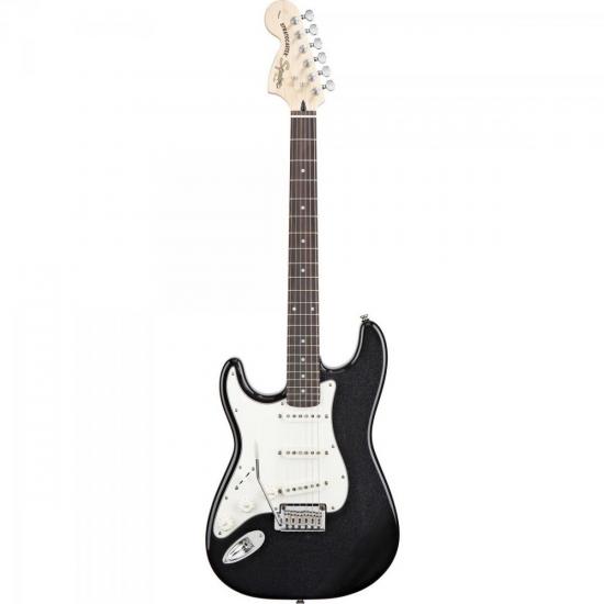 GUITARRA SQUIER STD STRAT BLACK MET PT por 0,00 à vista no boleto/pix ou parcele em até 1x sem juros. Compre na loja Mundomax!