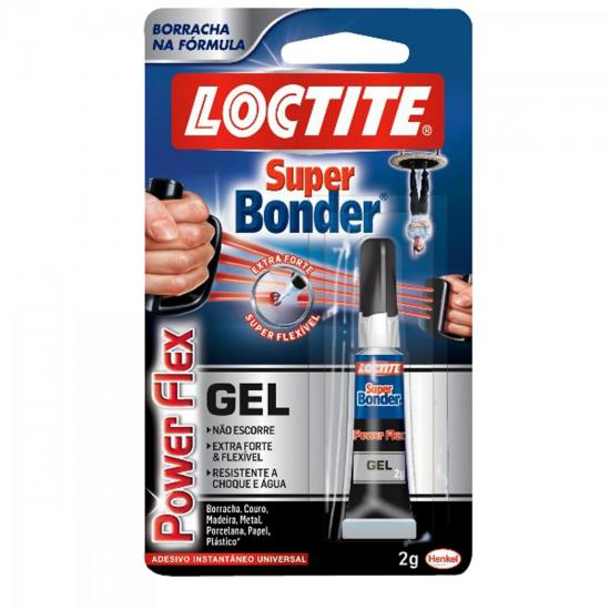 Cola Super Bonder POWER FLEX GEL 2g Transparente LOCTITE (55494)