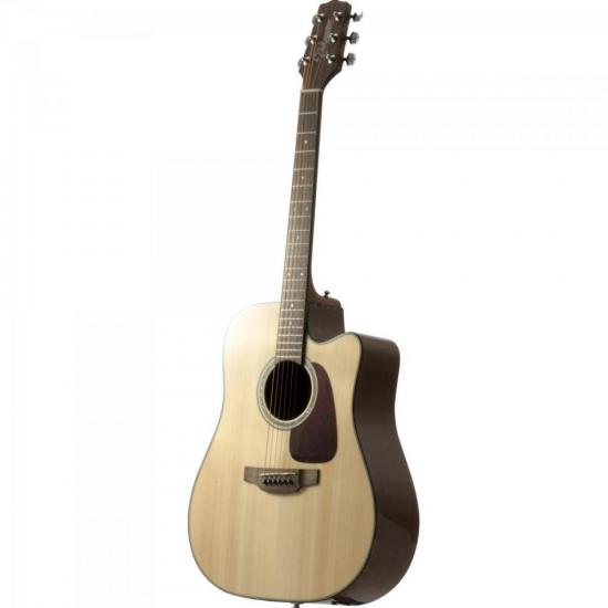Violão TAKAMINE Eletroacústico Folk ED4DC TP4T Natural por 0,00 à vista no boleto/pix ou parcele em até 1x sem juros. Compre na loja Mundomax!