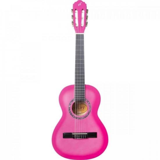 Violão Infantil Giannini Start N4bk 34\" Rosa por 0,00 à vista no boleto/pix ou parcele em até 1x sem juros. Compre na loja Mundomax!