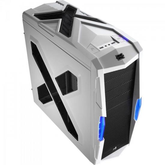 Gabinete Gamer Mid Tower STRIKE-X XTREME EN52049 Branco AEROCOOL por 0,00 à vista no boleto/pix ou parcele em até 1x sem juros. Compre na loja Mundomax!