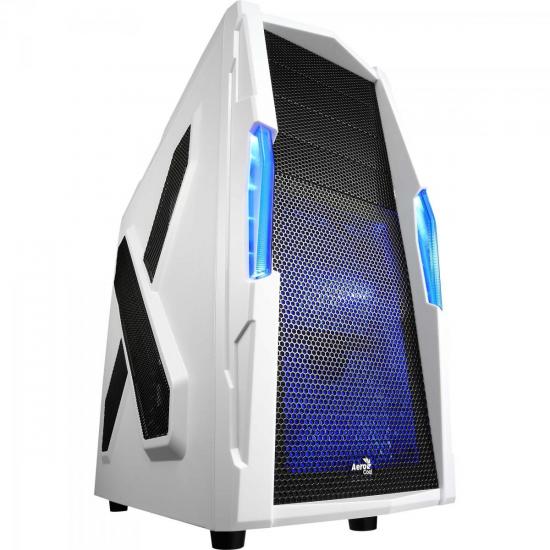 Gabinete Gamer Mid Tower STRIKE-X XTREME EN52049 Branco AEROCOOL por 0,00 à vista no boleto/pix ou parcele em até 1x sem juros. Compre na loja Mundomax!
