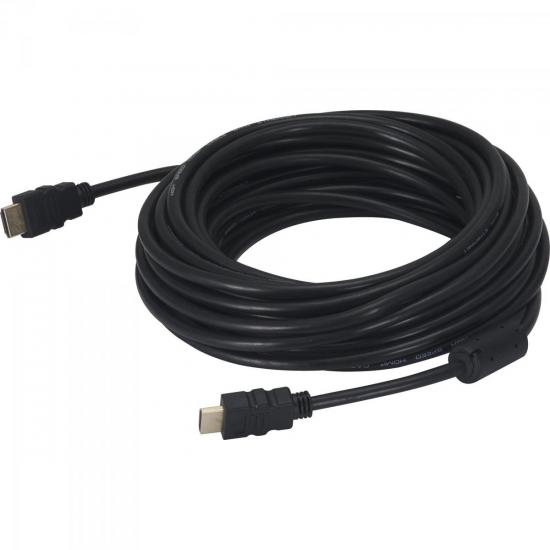 Cabo HDMI Com Filtro 1.4 3D 10m HDF-104/10M Preto LITE por 0,00 à vista no boleto/pix ou parcele em até 1x sem juros. Compre na loja Mundomax!