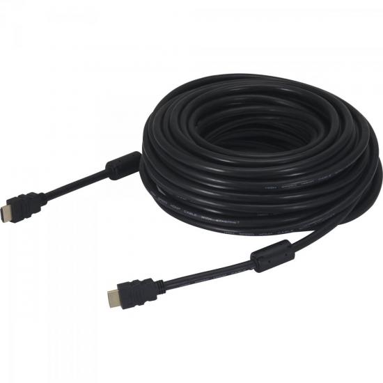 Cabo HDMI Com Filtro 1.4 3D 20m HDF-106/20M Preto LITE por 0,00 à vista no boleto/pix ou parcele em até 1x sem juros. Compre na loja Mundomax!