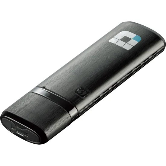 Adaptador Wireless Dual Band USB DWA-182 Preto D-LINK (55672)