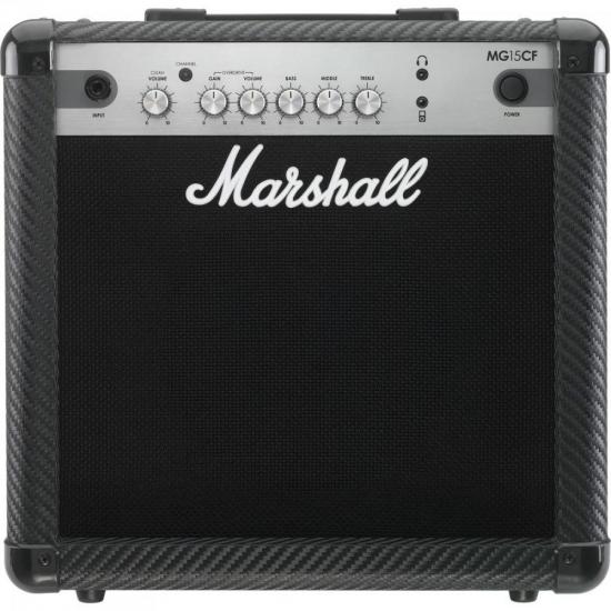 Cubo para Guitarra 15W MG15 CFB Preto MARSHALL (55700)