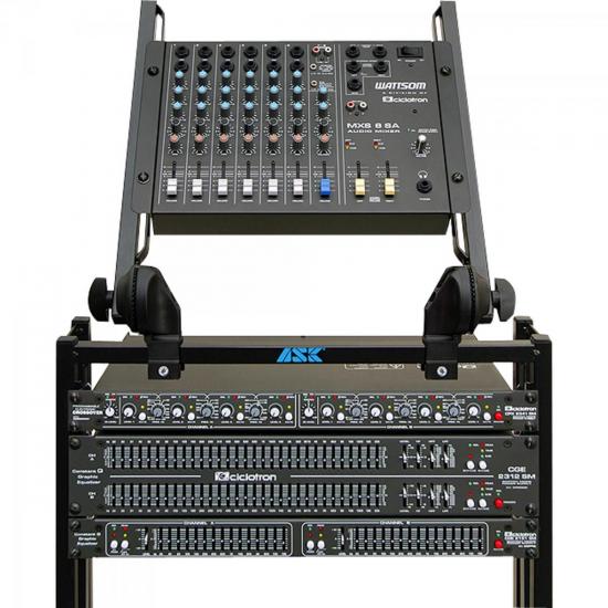 Mesa de Som 8 Canais MXS8SA CICLOTRON por 0,00 à vista no boleto/pix ou parcele em até 1x sem juros. Compre na loja Mundomax!