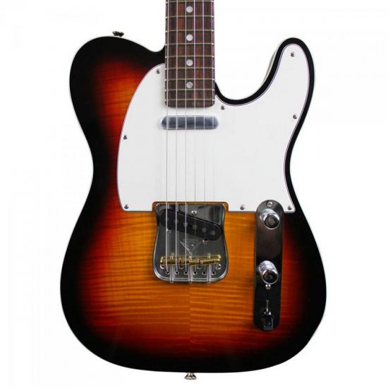 GUITARRA FENDER TELE CUSTOM DELUX BOUND por 0,00 à vista no boleto/pix ou parcele em até 1x sem juros. Compre na loja Mundomax!